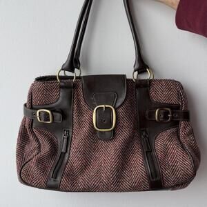 Women's Brown and Multi Bag